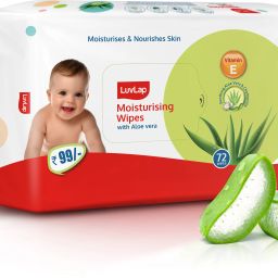 Paraben Free wipes for baby with Aloe Vera, Fragrance Free,-image-4