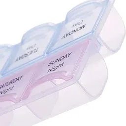 14 2 week pill box organsizer, travel holder,pill box Pill Box-image-94