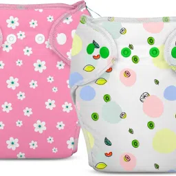 Baby Smart Nappy Reusable & Adjustable Cloth Diaper For Newborn (10-18 Months)-picture-3