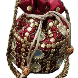 Women Red Potli-image-77