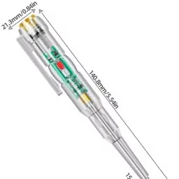 xydrozen Electric Screwdriver Indicator Circuit Tester Analog Voltage Tester image 2