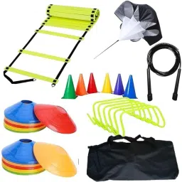 Sports Agility Training Kit Complete Fitness Equipment Set Football & Fitness Kit-image-1
