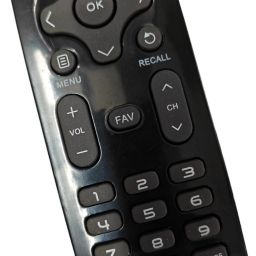 Ehop Led LCD Smart TV Remote Control Compatible For Tv Remote Controller (Black) VU Remote Controller-image-15