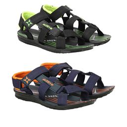 RIFOF Men Black Sandals-image-96