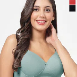 SHYAM SONS FLAIR Pack Of 3 Full Coverage Lightly Padded Bra-28