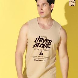 WOOSTRO Men Pack Of 2 Typography Printed Slim Fit T-shirt-image-47