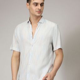 Banana Club Men Classic Opaque Striped Casual Shirt-picture-42