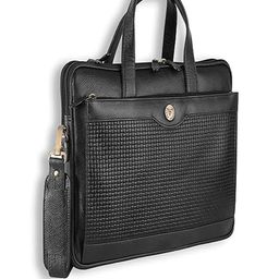 Steve Jhonson Men Leather Laptop Bag-17