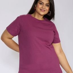 Sizeupp Women Pockets T-shirt-image-89