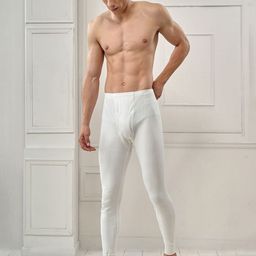 INFERNO Ribbed Men Cotton Thermal Bottoms-image-62