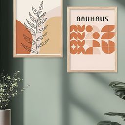 Kotart Brown & Black 2 Pieces Floral and Botanical Wooden Wall Arts-picture-14