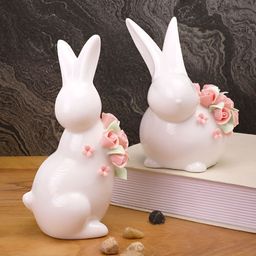 Myntra Elegant Homes White Figurine Showpiece-image-29