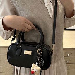 LULU & SKY Structured Handheld Bag-31