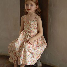 LULU & SKY Floral Print Maxi Dress-image-87