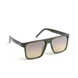 OPIUM Men Crystal Olive Green Rectangular UV Protection Plastic Sunglasses OP-10251-C04-57-image-76