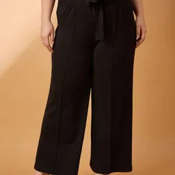 all about you Women Comfort High-Rise Trousers-image-45