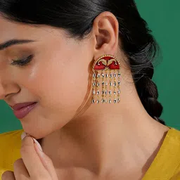 TEEJH Contemporary Drop Earrings-29