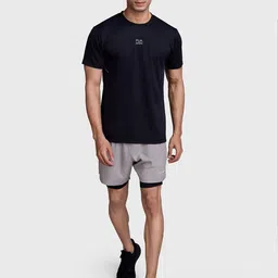 FUAARK Men Moisture Wicking Solid Round Neck T-Shirt-image-20
