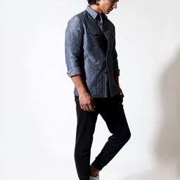 VIVEK KARUNAKARAN Men Open Front Jacket image 2