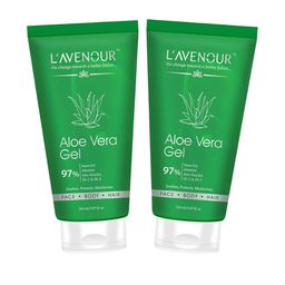 L'AVENOUR Set Of 2 Pure Aloe Vera Gel - 150 ml Each-51