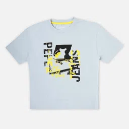 Pepe Jeans Boys Typography Printed Round Neck Pure Cotton T-shirt-image-40