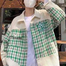 StyleCast Men Checked Open Front Jacket-28