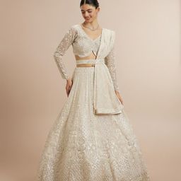 Twamev Embellished Ready to Wear Lehenga & Blouse With Dupatta-image-11