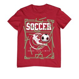 TeeSlix Unisex Red Tshirts-25