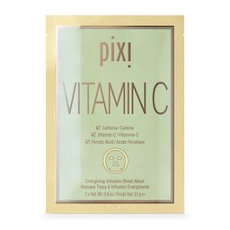 Pixi Vitamin C Energizing Infusion Sheet Mask with Caffeine & Ferulic Acid - 3 Sheets-14
