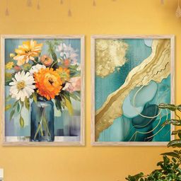 WALLLANE Brown Wood Wall Art-picture-31