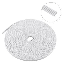 6mm Timing Belt 3D Printer Belt White GT2 Open Synchronous Belt PU with Steel Core -1 Meter-image-12