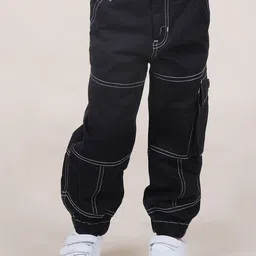 KiddoPanti Boys Smart Cargos Trousers-picture-28