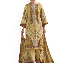 DRAVINAM Trends Pure Cotton Unstitched Dress Material-image-15
