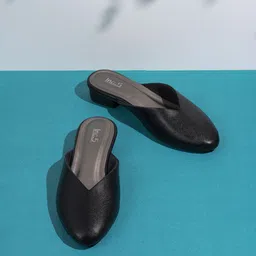 Inc 5 Women Round Toe Block Heel Mules-25
