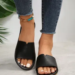 Jbarg Women Open Toe Flats-39