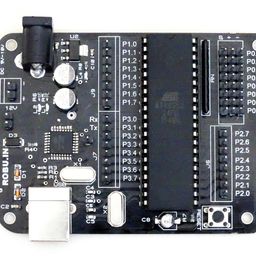 SmartElex Aryabhatta 8051 Microcontroller Development Board AT89S52 with Onboard USB Programmer image 5