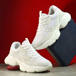 Styli Men Lace-Ups Round Toe Sneakers-18