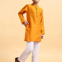 Mera Rang Boys Regular Kurta with Pyjamas image 3