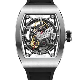 ZEROO Unisex Printed Dial & Leather Straps Analogue Automatic Watch ZM002SBK-picture-11