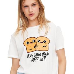 VLAM Women Printed Raw Edge T-shirt-image-72