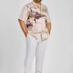 Snitch Men Plus Size Classic Regular Fit Trousers-picture-18