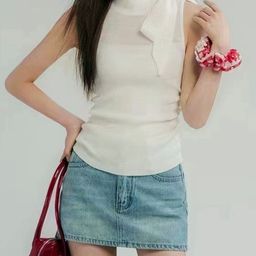 KPOP Women Boat Neck Sleeveless Top-image-31