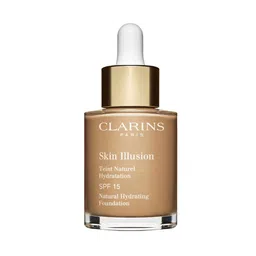 CLARINS Skin Illusion SPF 15 Natural Hydrating Liquid Foundation 30ml -  Auburn 111N-50
