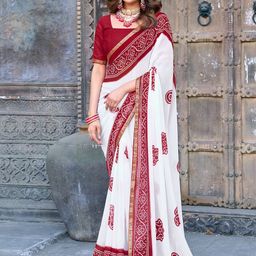 all about you Bandhani Sequinned Pure Georgette Bandhani Saree-47