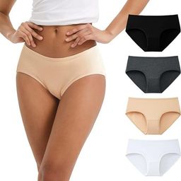 Diving Deep Women Pack of4 Hipster Briefs-image-90