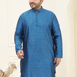 SOJANYA PLUS Men Geometric Kurta-image-62
