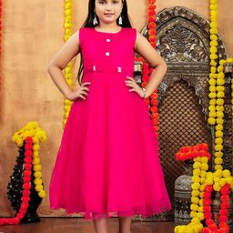 BAESD Girls Fit & Flare Maxi Dress-picture-24