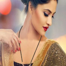 Rugved Enterprise Gold-Plated Artificial Stones Studded Mangalsutra-image-108