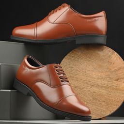 Valentino Men Genuine Leather Formal Oxfords-image-58