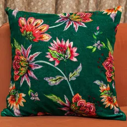 Sangria Royal Reverie Velvet Square Cushion Covers-picture-36